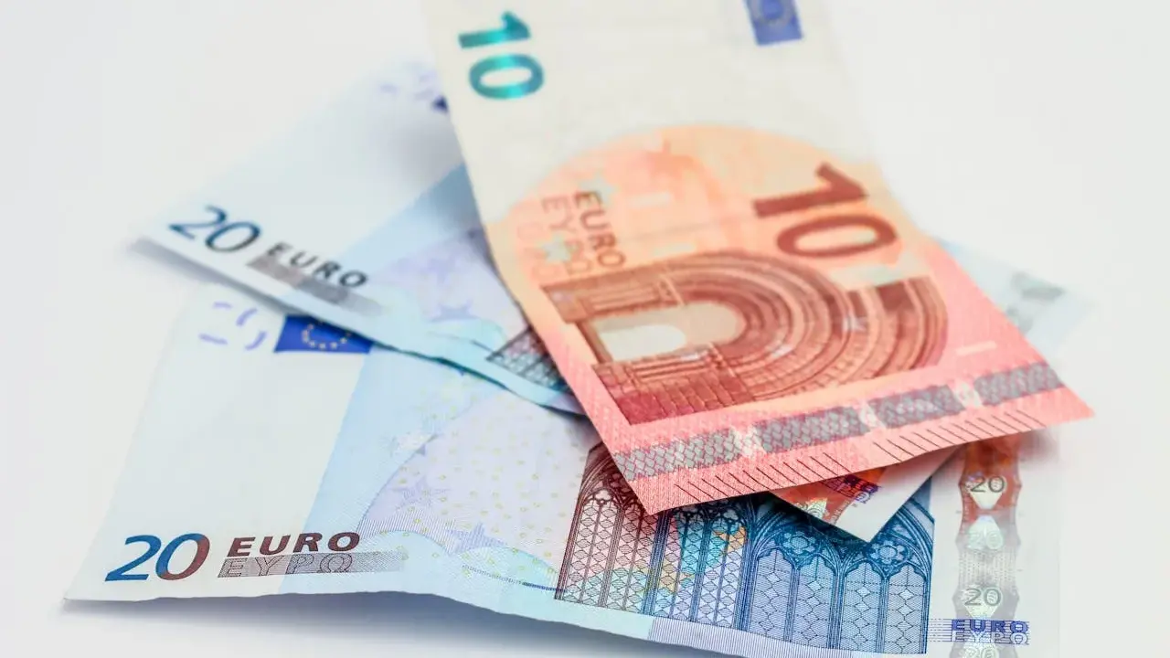 Euro banknoty 10 i 20. Zastanawiasz się, ile wynosi socjal w Niemczech?