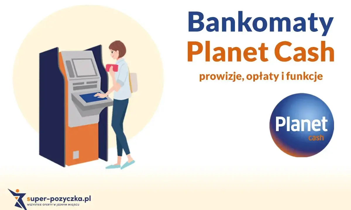 Kobieta korzysta z bankomatu Planet Cash. Sprawdź prowizje, opłaty i funkcje darmowe bankomaty Planet Cash.
