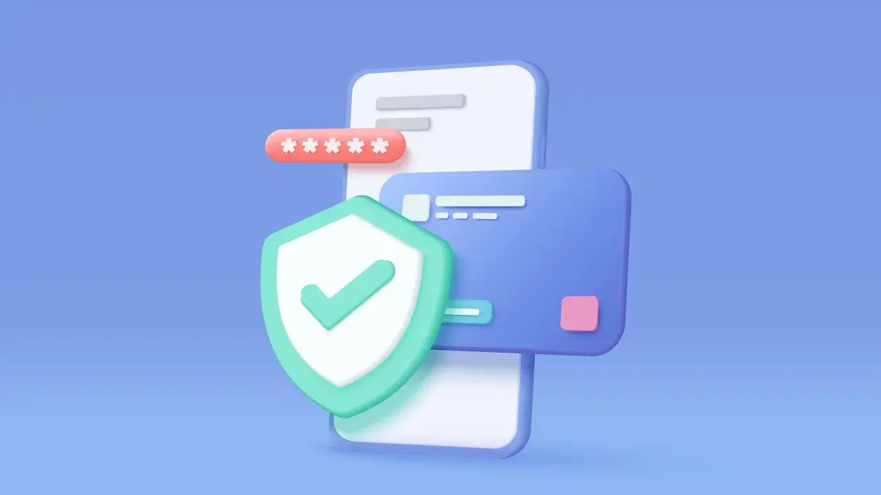 Ikona bezpieczeństwa z zaznaczonym polem do wprowadzania hasła i kartą płatniczą. Dowiedz się, jak wyłączyć 3D Secure.