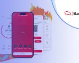 Aplikacja Banku Pekao z opcją przelew na telefon. Widoczny kod QR i dane do przelewu.