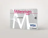 Karta Millennium Executive Visa Business. Płatności zbliżeniowe, idealne do transakcji w euro.