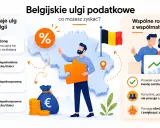 Belgijskie ulgi podatkowe: rodzaje ulg, wspólne rozliczenie z małżonkiem, wsparcie dla niepracujących i dzieci.