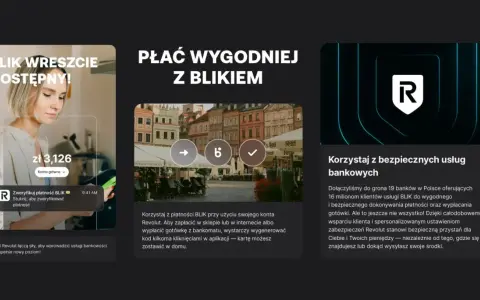 Revolut wypłata BLIK: wygodne płatności i bezpieczeństwo. Szybko i łatwo zapłacisz w sklepie, internecie lub wypłacisz gotówkę.
