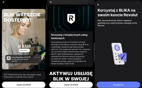 Jak wypłacić z Revoluta bez karty? Z BLIKIEM to proste! Płać i wypłacaj gotówkę wygodnie, korzystając z konta Revolut.