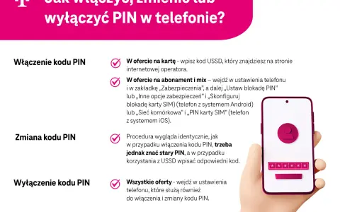Jak zmienić PIN do karty SIM? Instrukcja krok po kroku dla różnych ofert i systemów.