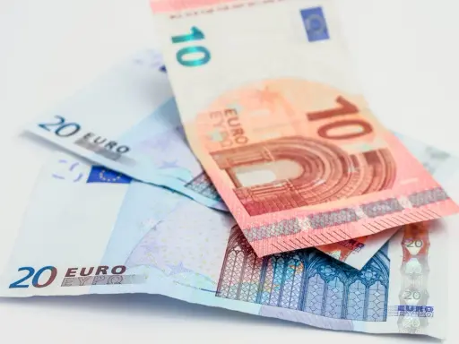 Euro banknoty 10 i 20. Zastanawiasz się, ile wynosi socjal w Niemczech?