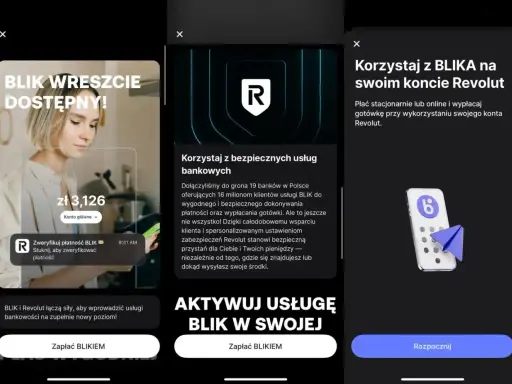 Jak wypłacić z Revoluta bez karty? Z BLIKIEM to proste! Płać i wypłacaj gotówkę wygodnie, korzystając z konta Revolut.