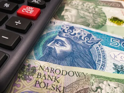 Kalkulator i polskie banknoty. Obliczanie, komu przysługuje świadczenie rodzinne.