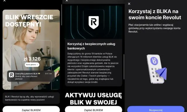 Jak wypłacić z Revoluta bez karty? Z BLIKIEM to proste! Płać i wypłacaj gotówkę wygodnie, korzystając z konta Revolut.