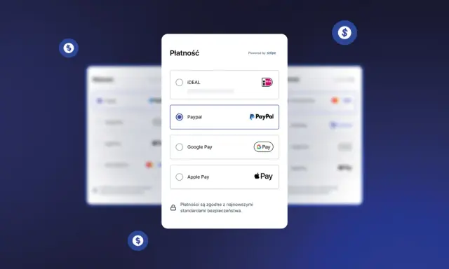 Wybór metody płatności: iDEAL, Paypal, Google Pay, Apple Pay. Bezpieczne transakcje jak w Revolut.